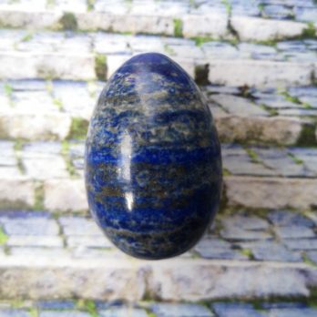 Jajeczko Yoni z Lapis Lazuli (małe, ok. 30x20mm)