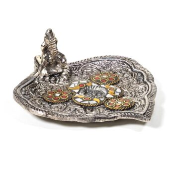 Podstawka na kadzidła stożkowe i długie – Ganesh