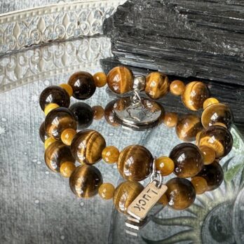 Bransoletka z Tygrysim Okiem „InnerSun” wewnętrzne słońce